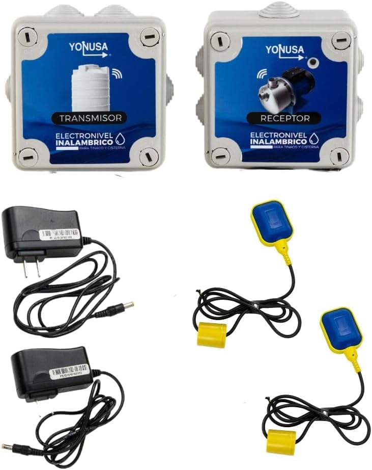Yonusa Electronivel inalámbrico para control de agua en tinacos