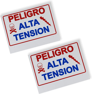 LETRERO ALTO VOLTAJE- SYSLET